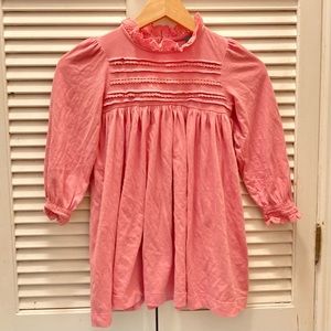 Mini Boden 5-6Y Pink Dress Super Cute!